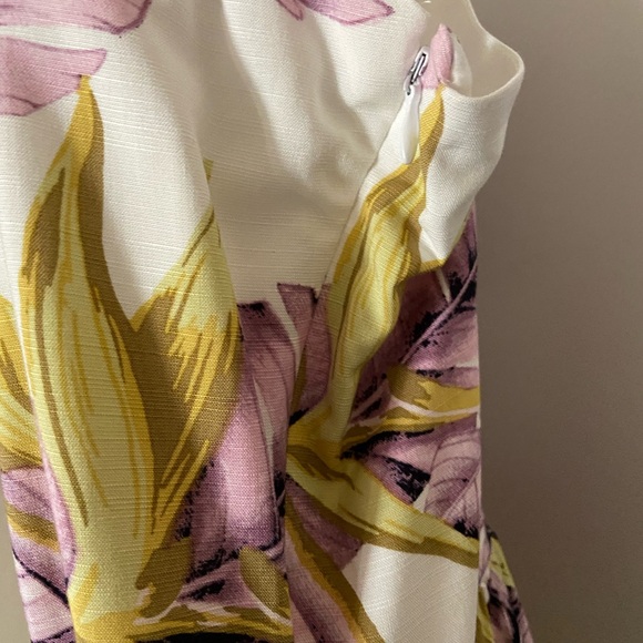 Tropical Print Swim Dress - Picture 5 of 9